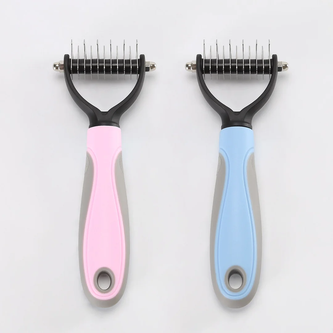 Dematting Dog Hair Detangler Comb