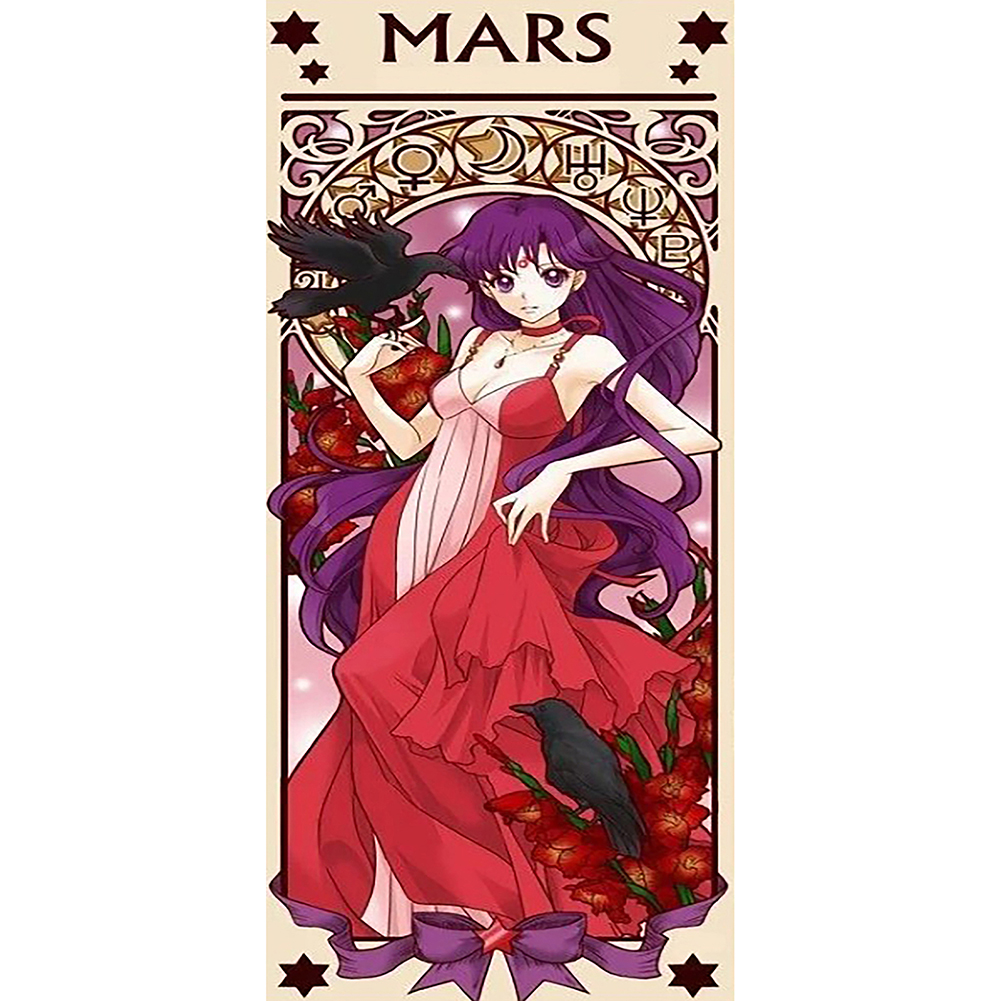 

40*80CM - Goddess Star - Round Drill Diamond Painting, 501 Original