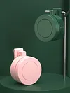 Mini Clip Fan Hanging Waist Neck Fan Girl Electric Air Cooling Fan 900mah USB Le