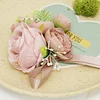 10PCS Wedding Bridal Groom Catering Ceremony Guests Corsage Boutonniere Wrist Bouquet Artificial Flower