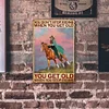 Cowgirl You Don't Stop Riding When You Get Old - Vintage Metal Signs(12*16Inch)