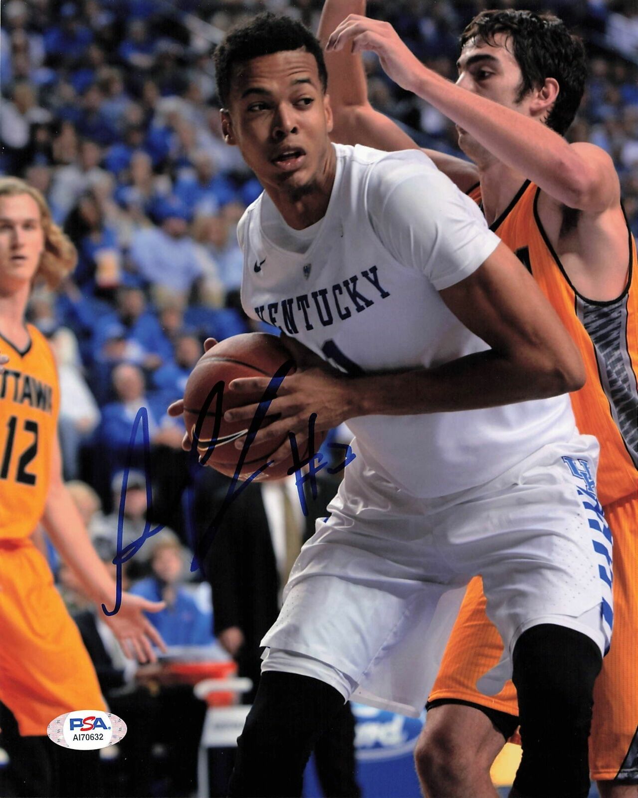 SKAL LABISSIERE signed 8x10 Photo Poster painting PSA/DNA Kentucky Wildcats Autographed