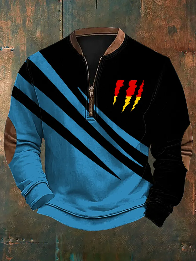 Herren Deutschland bedrucktes l&auml;ssiges Sweatshirt