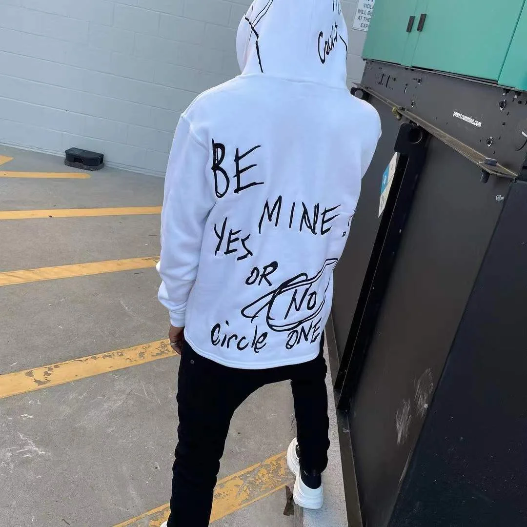 Social fear casual street sports hoodie