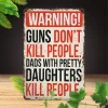 Warning - Vintage Metal Signs(12*16Inch) - Warning