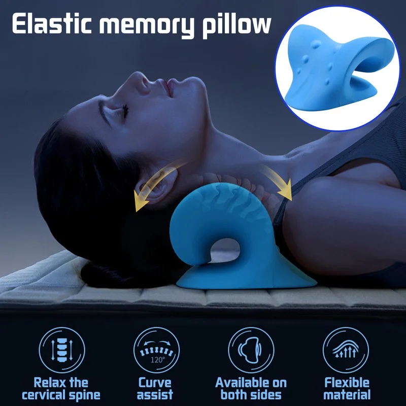 NECK AND SHOULDER CERVICAL RELIEF PILLOW - Buy 2 Free Shipping