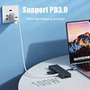 7 in 1 USB - C Hub RJ45 PD 100W TypeC HDMI 2.0 4K USB3.0 Gigabit Ethernet Port Adapter Dock For Macbook Air Pro M2 M1 Splitter - SIKAI CASE