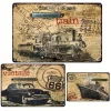 3PCS Train Ship And Car - Metal Tin Signs Set(8*12Inch/12*16Inch) - Garage&Transport