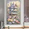 (45*75cm)Flower Birdhouse - Full Square Drill Diamond Painting