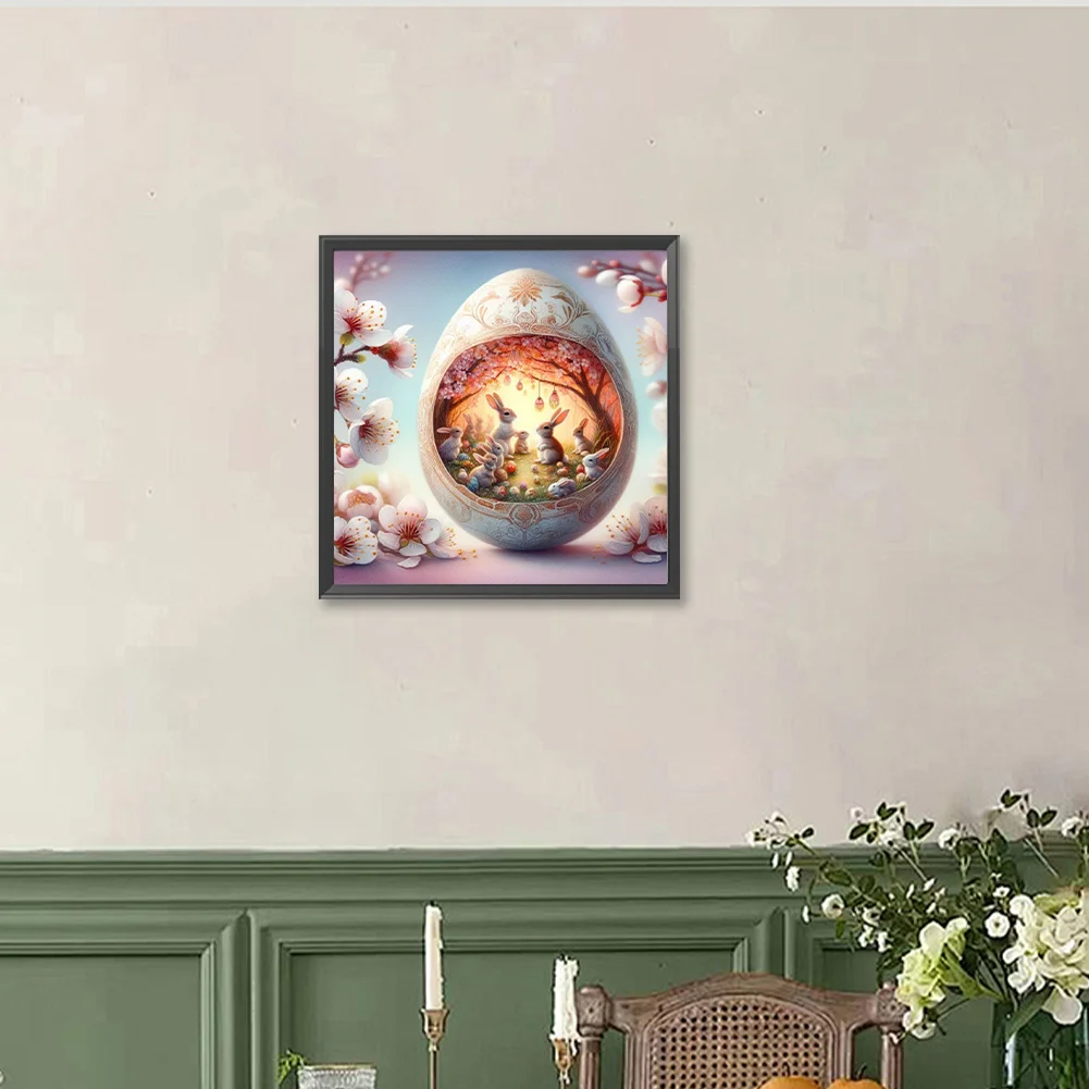 Diamond Painting - Full Round Drill - Rabbit(Canvas|40*40cm)