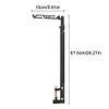 Collapsible Lamp Bracket 8 Adjustable Height for Table Thickness Less Than 28mm