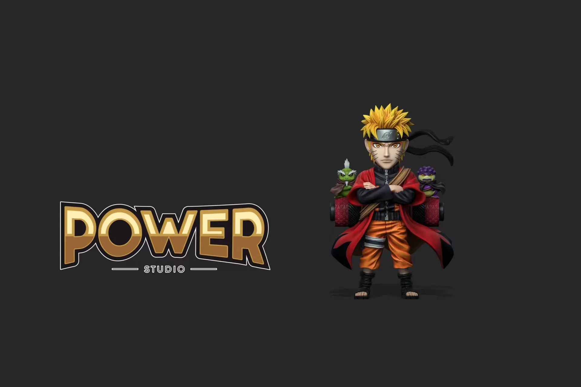 Power Studio - Naruto Uzumaki Sage Mode -
