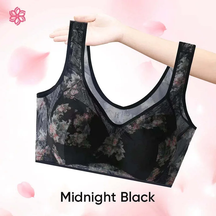 Ice Silk Lace Cooling Comfort Bra Radinnoo.com