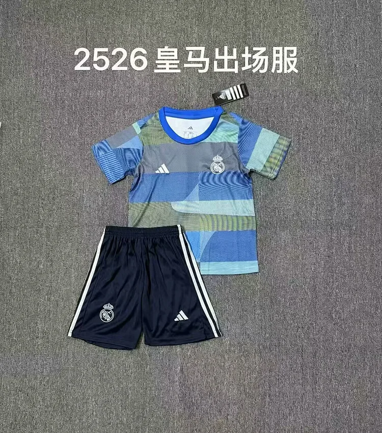2025-26 Real Madrid Matchday Kit - Fan Edition - Children's Set