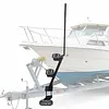 [US Local Warehouse] Boat Trailer Steps with Handrails Anti-Slip Boat Trailer Ladder Yacht Staircase Marine Trailer Step Capacity 450 lbs for Boats Dock & Launching