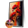 (40*60cm)Poppy - Full Round Drill Diamond Painting