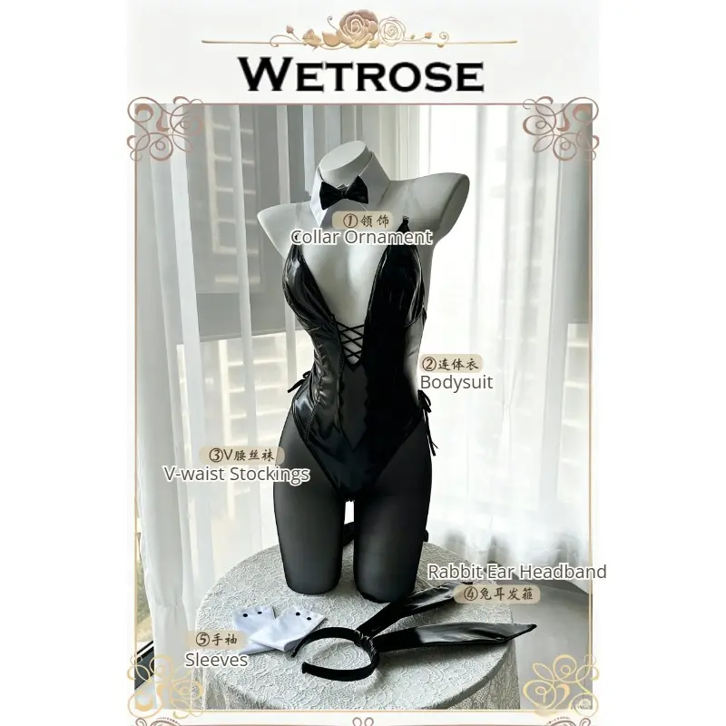 [Wetrose] In Stock Azur Lane Yorktown Bunny Girl An Evening's Companionship Game Outfit Cosplay Costume 