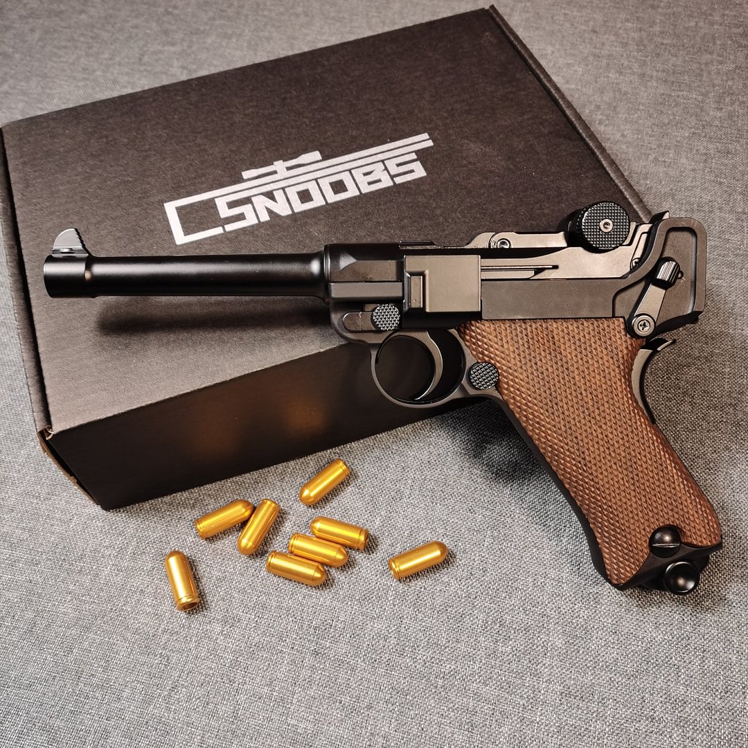 Luger P08 Shell Ejection Laser Toy Gun 🔥 ANBSE™