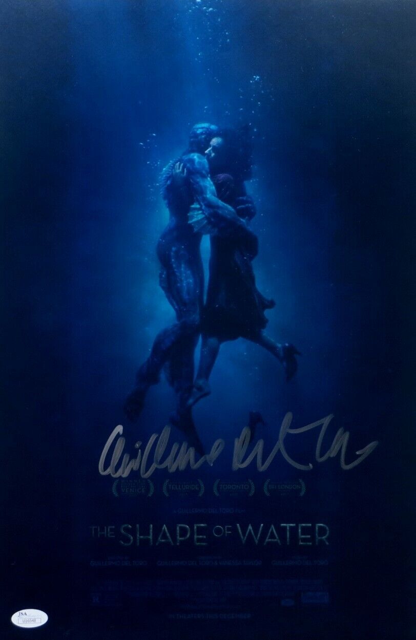 Guillermo Del Toro Signed Autographed 12X18 Photo Poster painting The Shape of Water JSA U16548