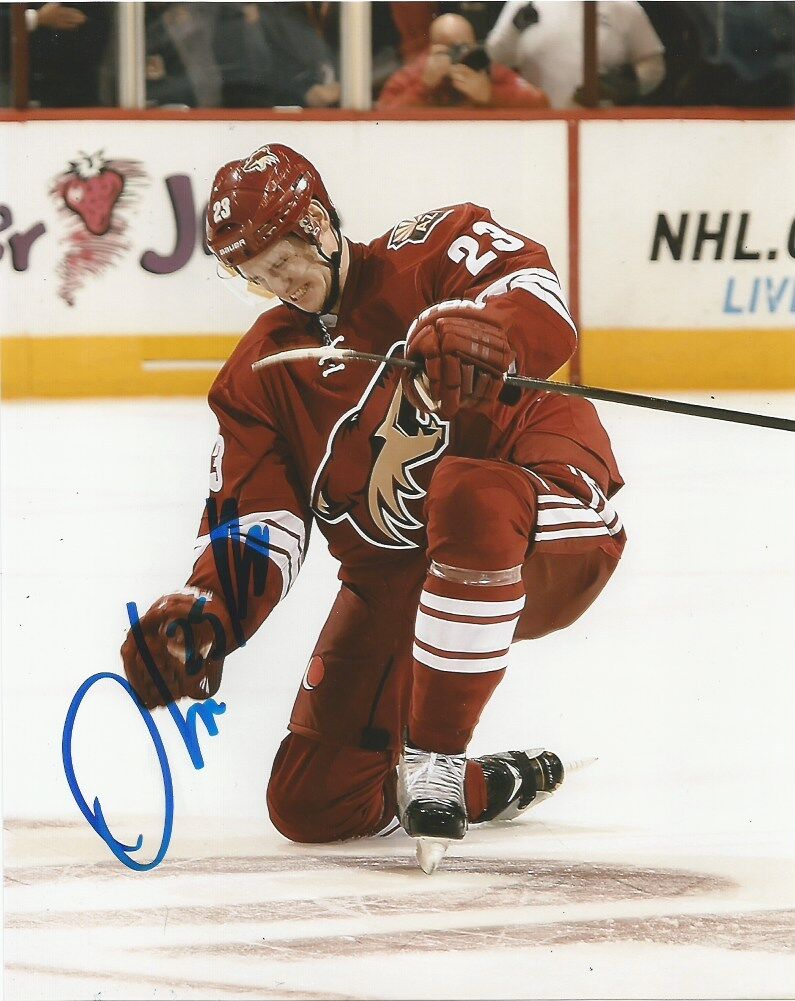 Phoenix Coyotes Oliver Ekman Larsson Autographed Signed 8x10 Photo Poster painting COA A