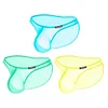 Low-Rise Ultra-thin Transparent Sexy Convex Pouch Briefs