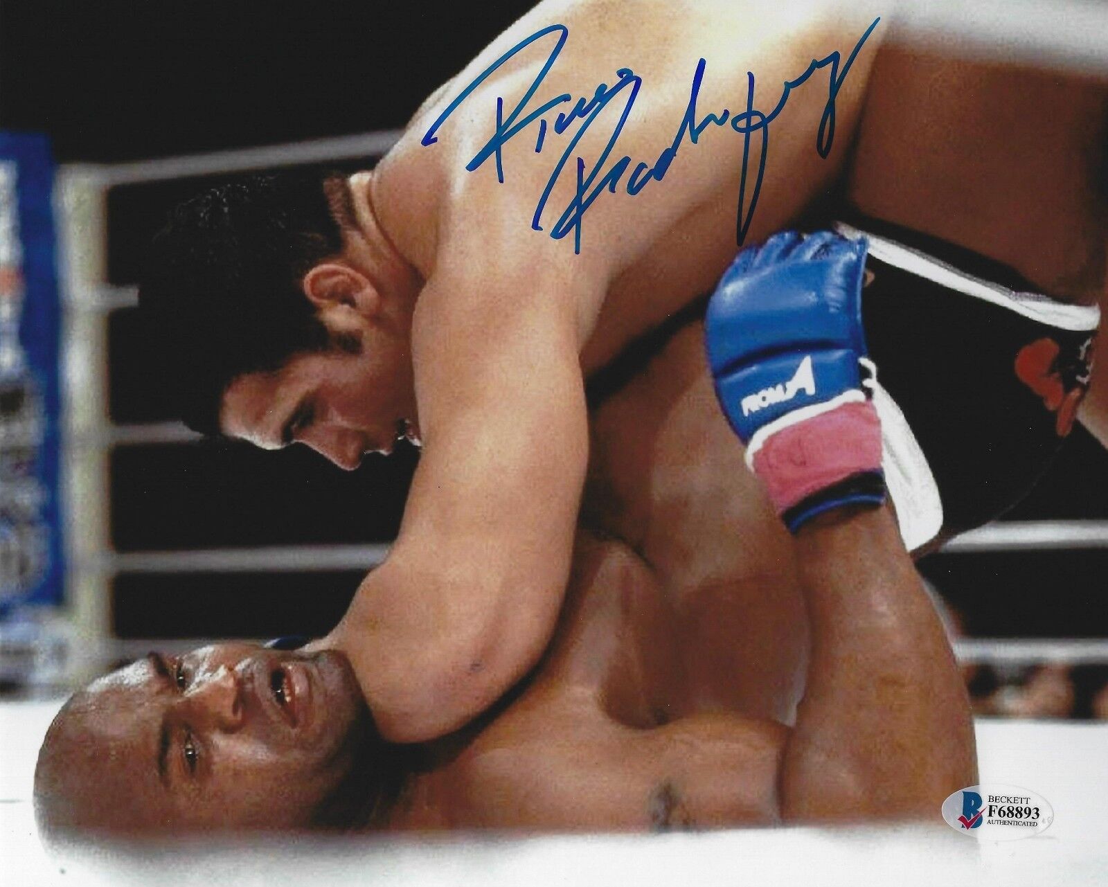 Ricco Rodriguez Signed 8x10 Photo Poster painting BAS Beckett COA UFC Pride 9 Picture Autograph