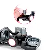 C7 Pitch Axis V-Shaped Adjustable Gimbal 1/43/8 Slide With Arri Positioning Camera Cage Monitor Bracket