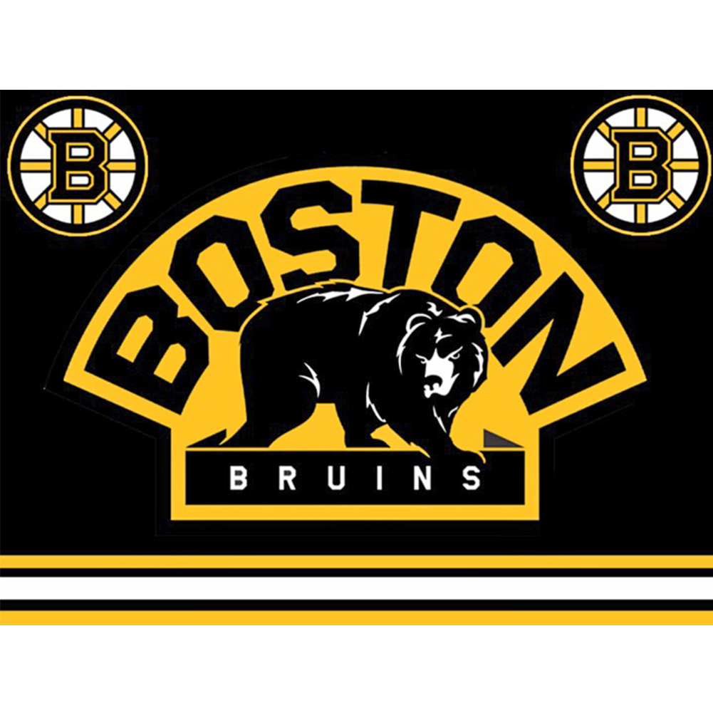 

Hockey Boston Bruins - Round Drill Diamond Painting - 40*30CM, 501 Original