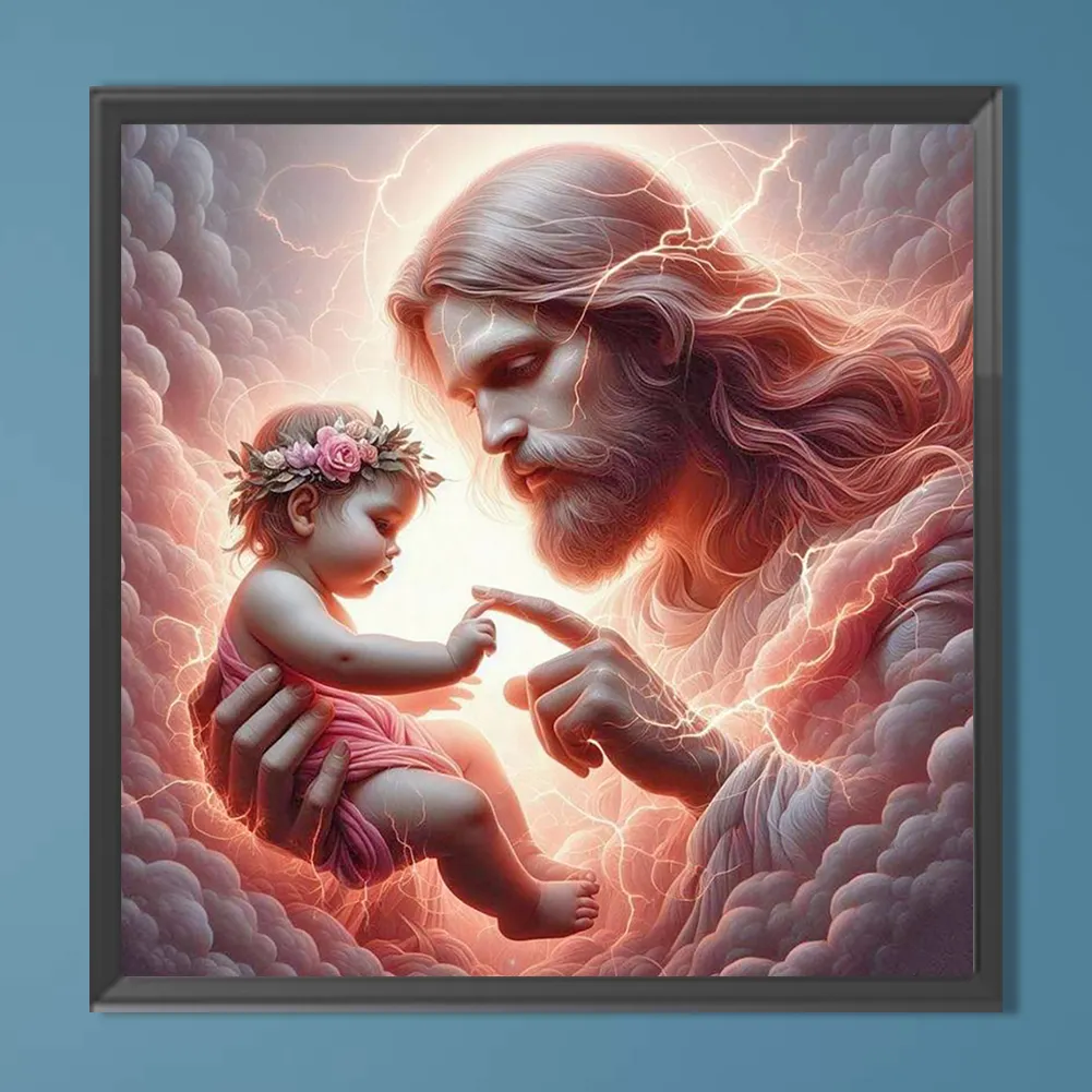 Diamond Painting - Full Round Drill - Jesus(Canvas|40*40cm)