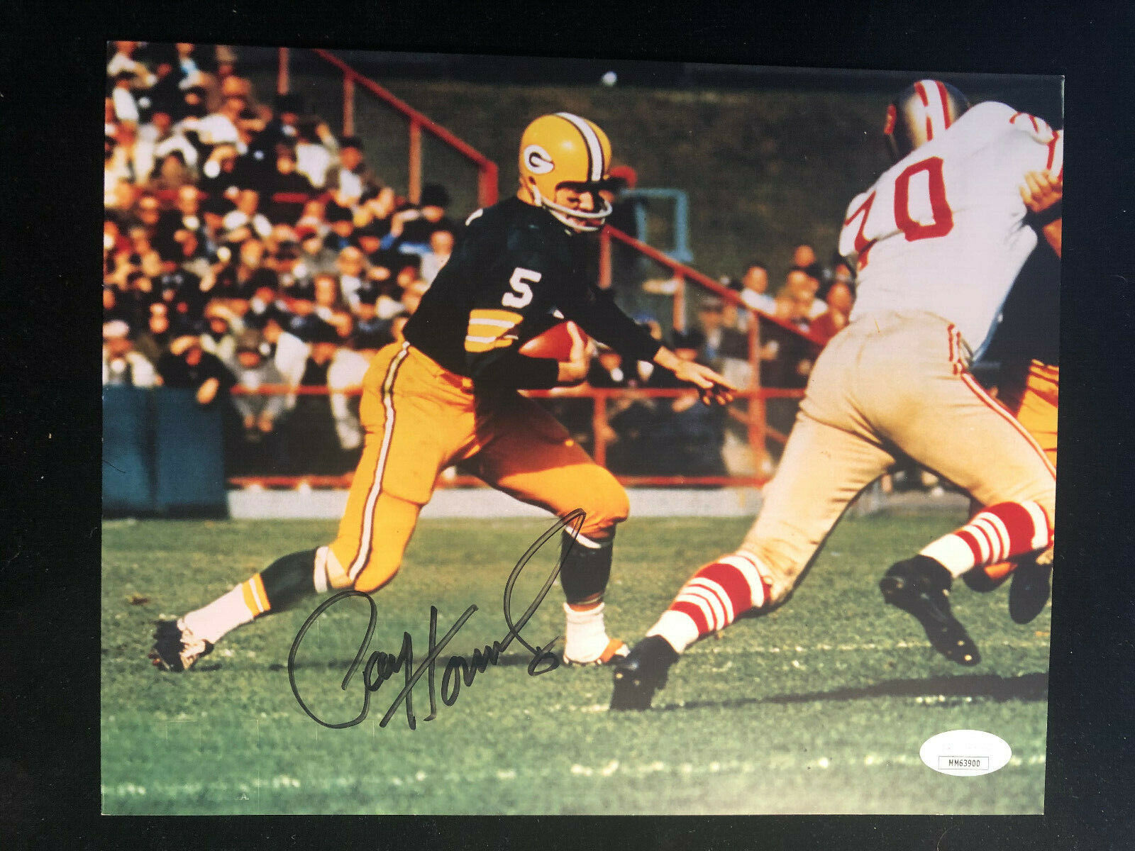 Paul Hornung Green Bay Packers Signed Autographed 8X10 Photo Poster painting JSA Authenticated