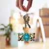 6pcs DIY Diamond Painting Keychain | MOM (Single Side)