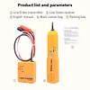 Diagnose Tone Line Finder Tracer Network Telephone Cable Tester Tracker