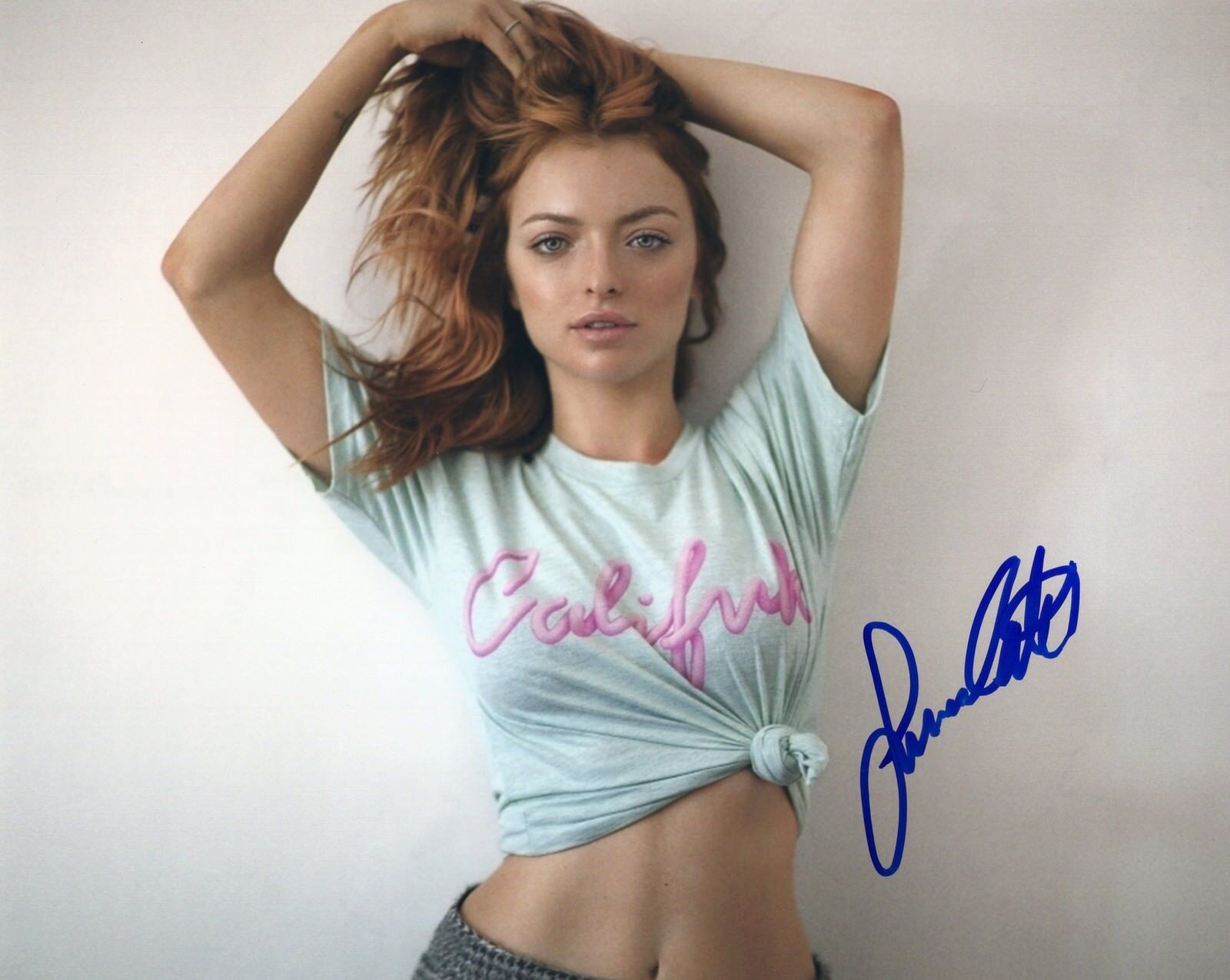 Francesca Eastwood signed 8x10 Photo Poster paintinggraph w/COA Heroes Reborn Jersey Boys #3