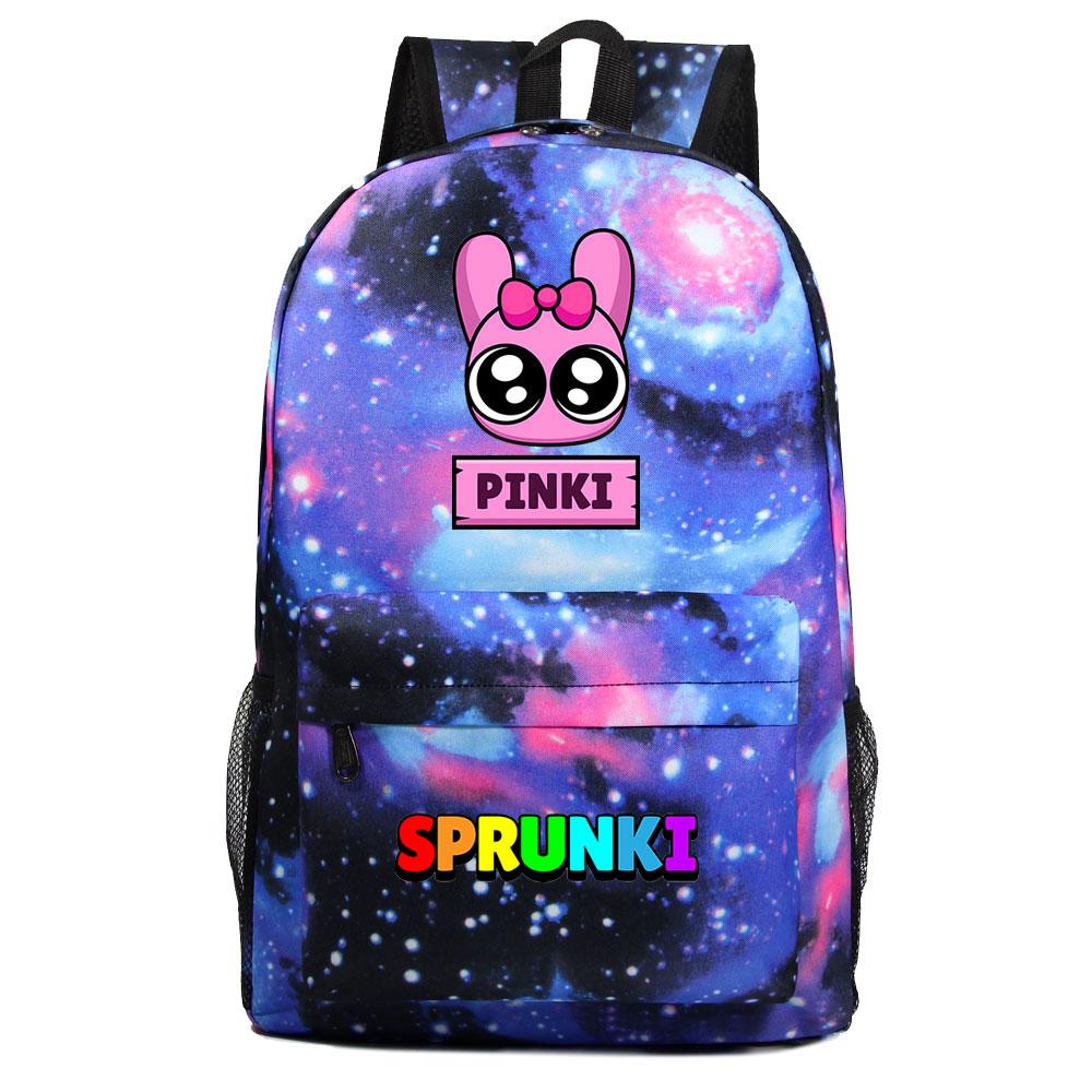 Mayoulove Sprunki Backpack Lightweight Design with Multiple Pockets for School Use-Mayoulove