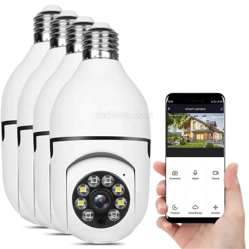 The Original BulbCam360&trade;️ - Wireless Smart Security Cam