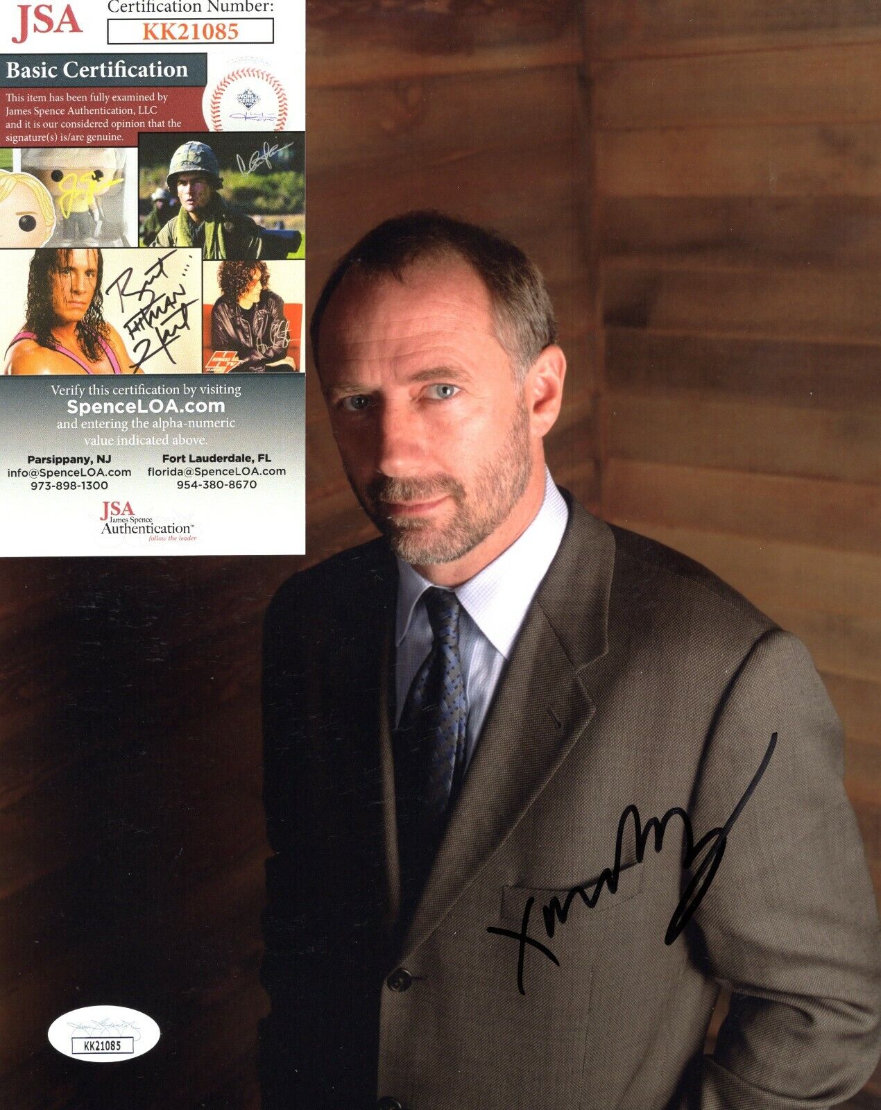 Xander Berkeley Actor Hand Signed Autograph 8x10 Photo Poster painting with JSA COA