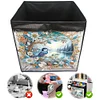 (US Local)DIY Diamond Painting Storage Box Canvas Organizer Box Diamond Painting Kit (F)
