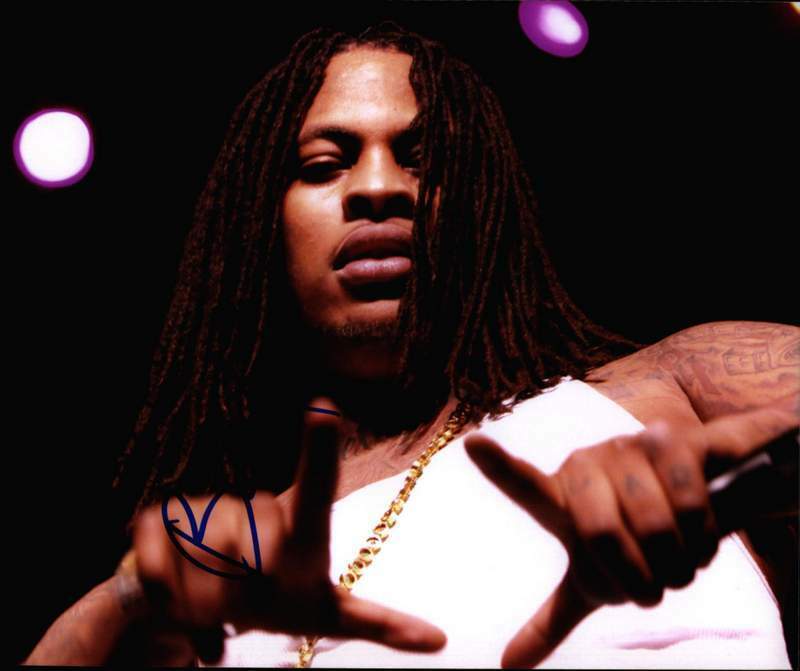 Waka Flocka Flame authentic signed rap 8x10 Photo Poster painting W/Cert Autographed A00268