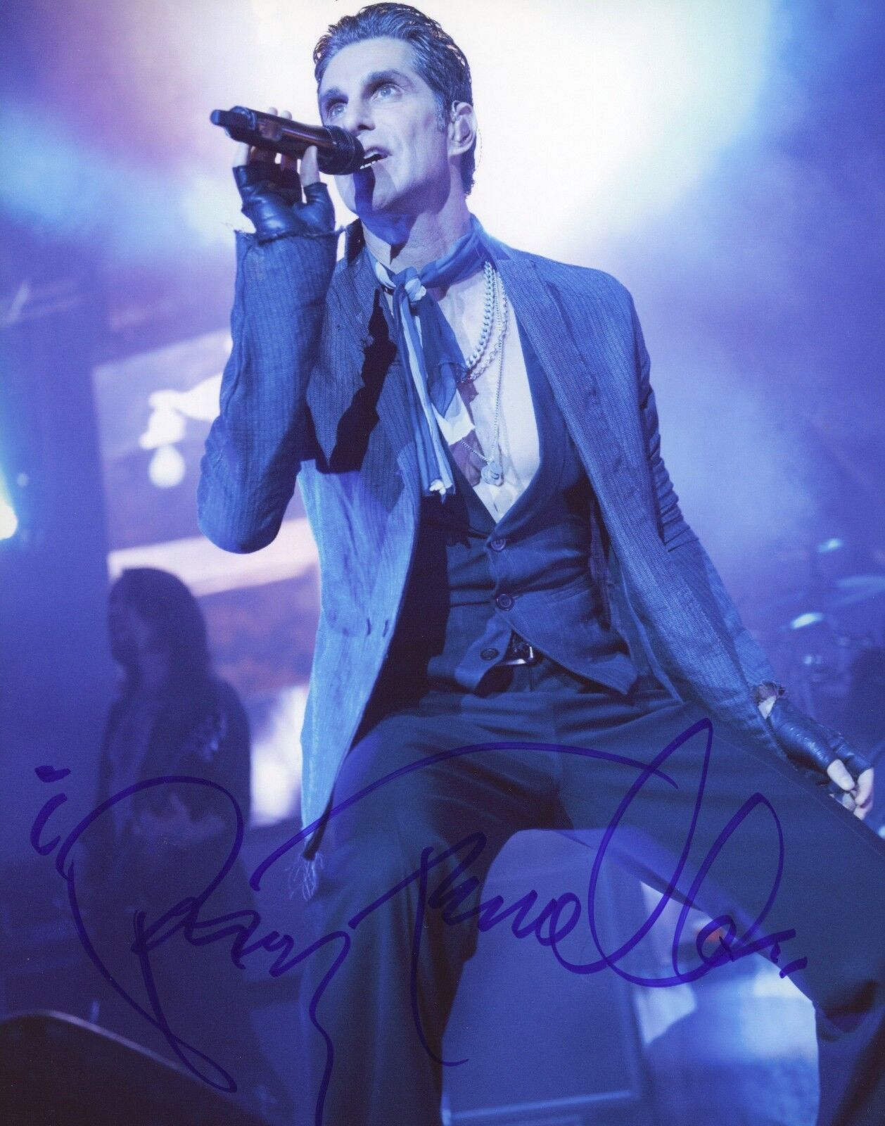 ~~ PERRY FARRELL Authentic Hand-Signed Jane's Addiction