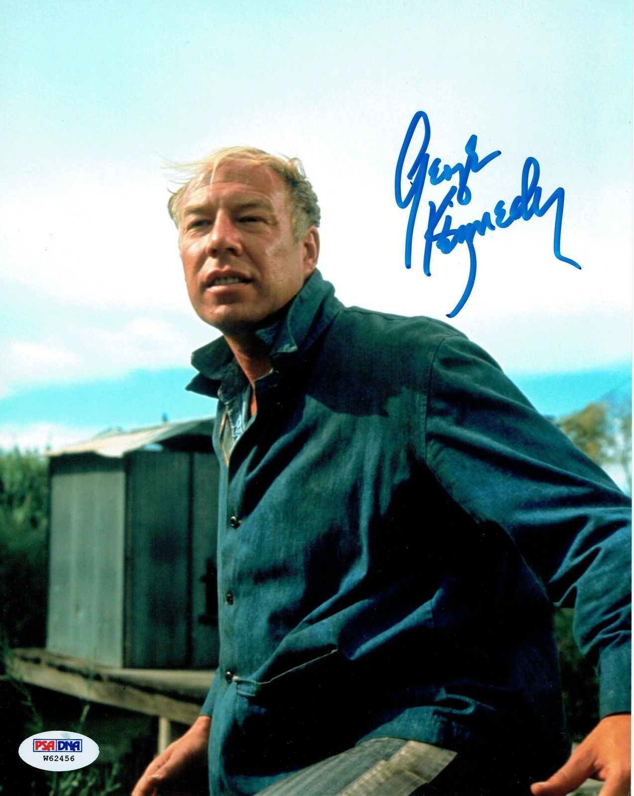 George Kennedy Signed Authentic Autographed 8x10 Photo Poster painting PSA/DNA #1