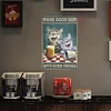 Cat Drinking - Metal Tin Signs(8*12Inch/12*16Inch) - Bar&Animal