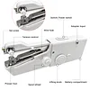 Portable electric handheld mini sewing machine, small household multi-functional simple portable single-thread sewing machine