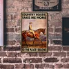 Cowboy - Vintage Metal Signs - 20*30cm - Western