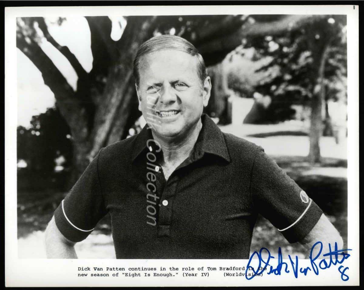 Dick Van Patten - Signed Autograph Movie Still - Eight is Enough