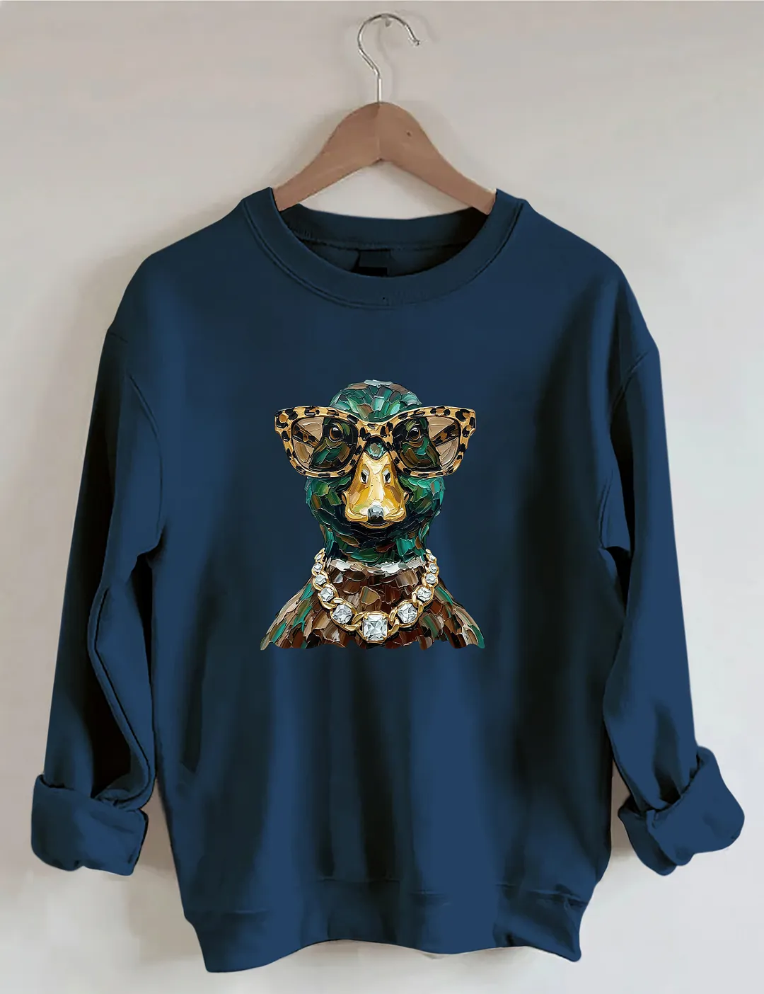Glam Mallard Duck Hunting Lover Sweatshirt