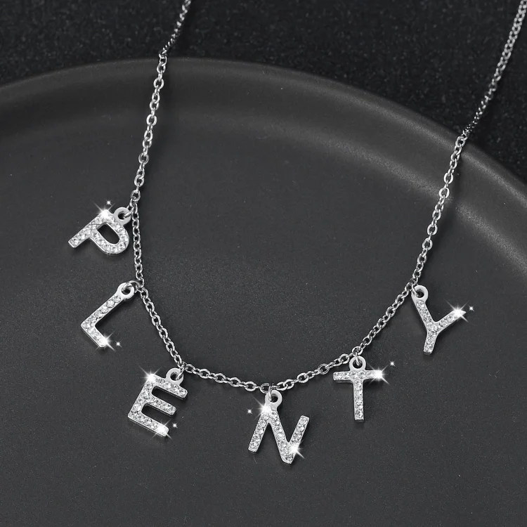 Iced Name Choker