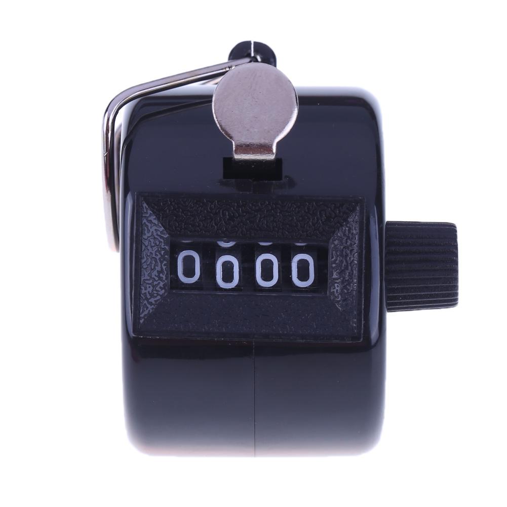 

Clicker Counter 4 Digit Number Counters Plastic Shell Hand Held, Black, 501 Original