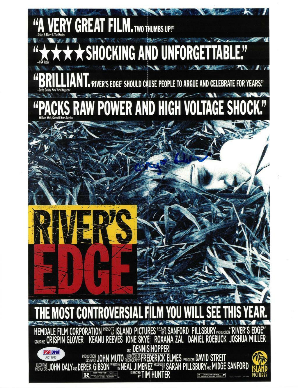 Crispin Glover Signed River's Edge Autographed 11x14 Photo Poster painting PSA/DNA #AC11766