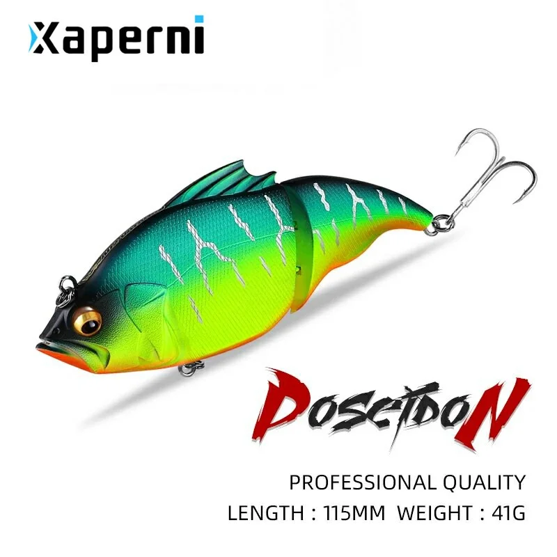 Xaperni 115mm 41g Top professional Wobblers fishing tackle fishing lures vibration bait for ice fishing Artificial accessories