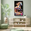 Colorful Horse-Full Round Diamond Painting 40*70CM (Big Size)